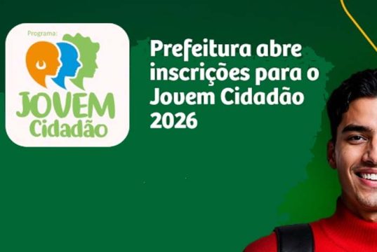Prefeitura de Araraquara abre inscrições para o Programa Jovem Cidadão 2026