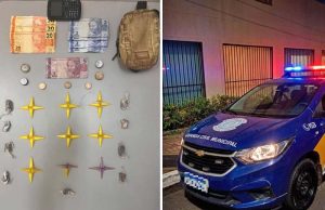 Em ponto de tráfico conhecido no Jardim Tamoio em Araraquara dupla é presa por equipe da GCM