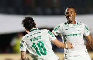 Palmeiras vence Vitória em jogo tumultuado e aumenta diferença sobre o Flamengo no Brasileirão