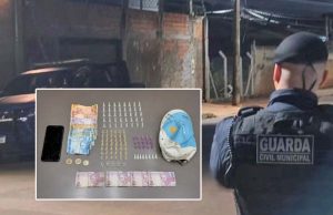 Traficantes são presos no Jardim Santa Lúcia após abordagem feita pela Polícia Municipal