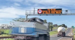Redução de velocidade entra em vigor no trecho urbano da SP-310, em Araraquara
