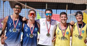 Araraquara conquista ouro no vôlei de praia masculino com campanha invicta nos Jogos Regionais