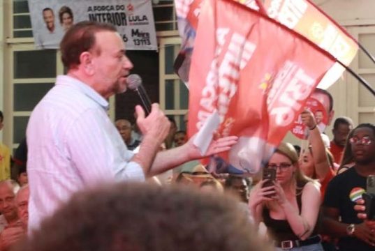 Com presença de Marina Silva e Simone Tebet, Edinho lançou candidatura a deputado federal nesta quinta