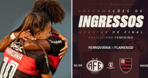 Flamengo vence Guerreiras no jogo de ida das quartas do Brasileiro. No sábado, decisão na Fonte.