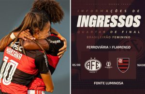 Flamengo vence Guerreiras no jogo de ida das quartas do Brasileiro. No sábado, decisão na Fonte.