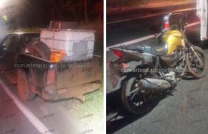 Motociclista morre ao ter sua frente cortada durante conversão proibida de caminhonete na SP-333
