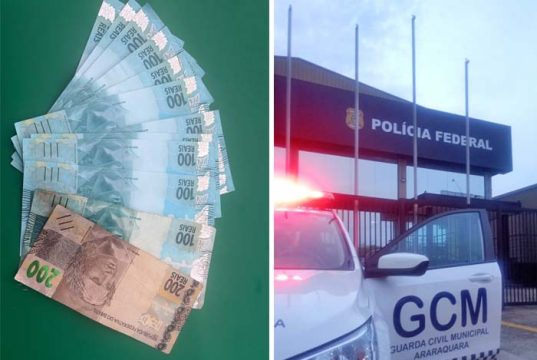 Polícia Municipal prende dupla que abasteceu veículo com dinheiro falso no Serra Azul em Araraquara