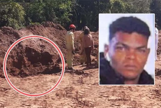 Jovem trabalhador com 24 anos, morre soterrado durante execução de obra no centro de Dobrada