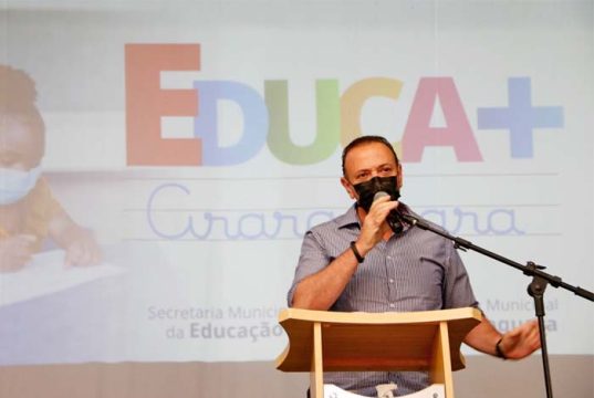 Edinho defende educação integral como caminho para reduzir desigualdades
