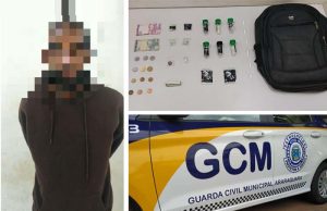 Traficante é abordado pelo GAT e confessa estar vendendo drogas no Valle Verde