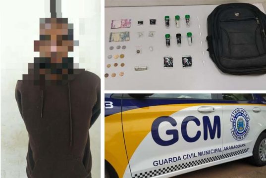 Traficante é abordado pelo GAT e confessa estar vendendo drogas no Valle Verde