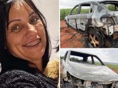 Policía Civil investiga o desaparecimento de mulher que teve carro queimado em um canavial