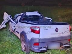Motorista de picape Strada morre ao bater de frente em uma carreta na Washington Luís em Araraquara