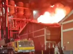 Incêndio atinge Usina Vale do Rosário, em Morro Agudo (SP) na madrugada desta quinta-feira