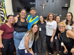 Equipe de Nutrição da Santa Casa participa de oficina sobre Libras na Saúde